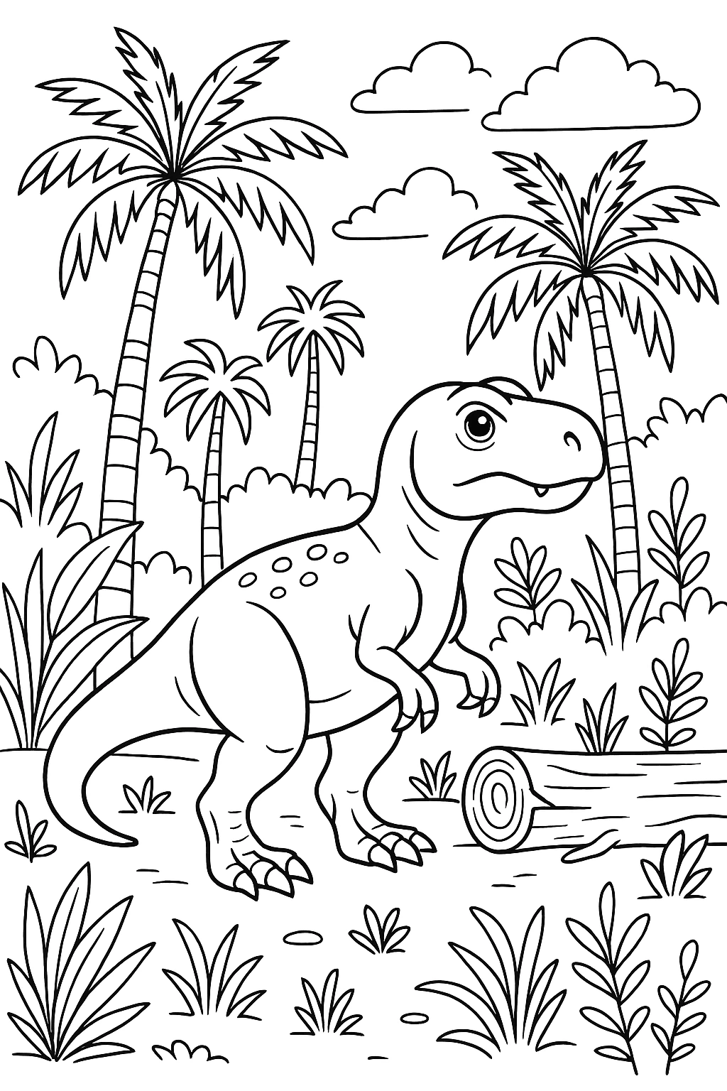 Tyrannosaurus Rex na selva